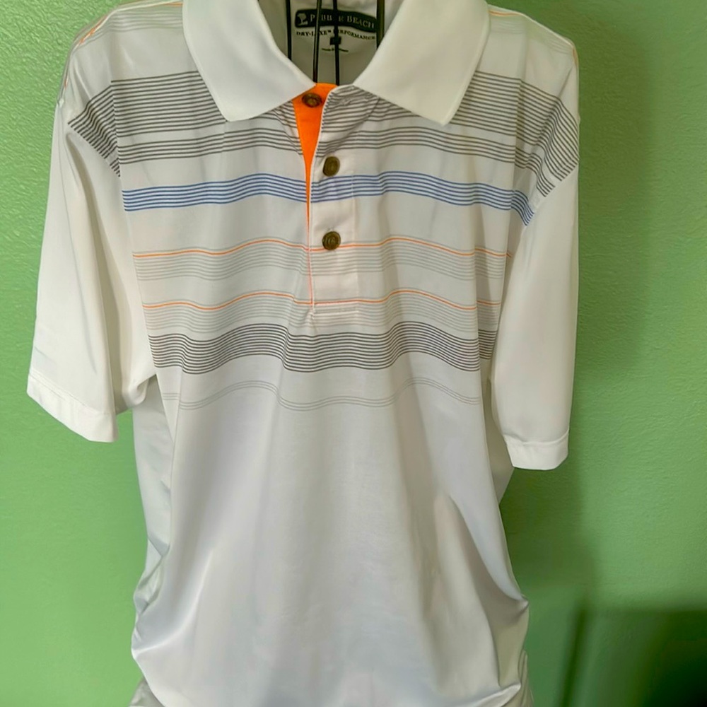 Two shirts for the price of one! Great Bundle price! Pair of Pebble Beach polos